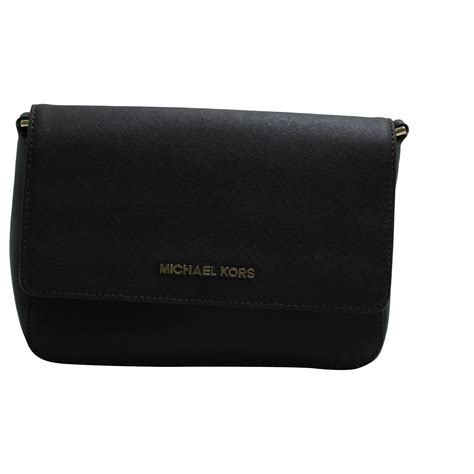 Michael Kors Women's Large Gusset Saffiano Leather 